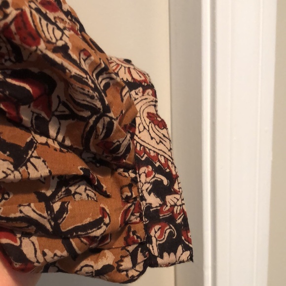 Naked Generation Vintage Inspired Block Print Dress Size Small - Picture 5 of 6